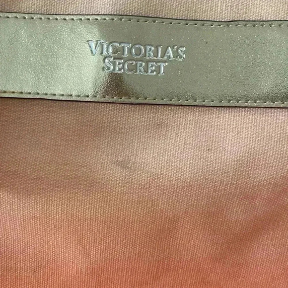 Victoria's Secret Bombshell Sundrenched Cotton Canvas Tote Carryall Bag - Picture 4 of 7